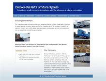 Tablet Screenshot of brooksfurniturexpress.com